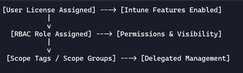 Licensing and RBAC flow